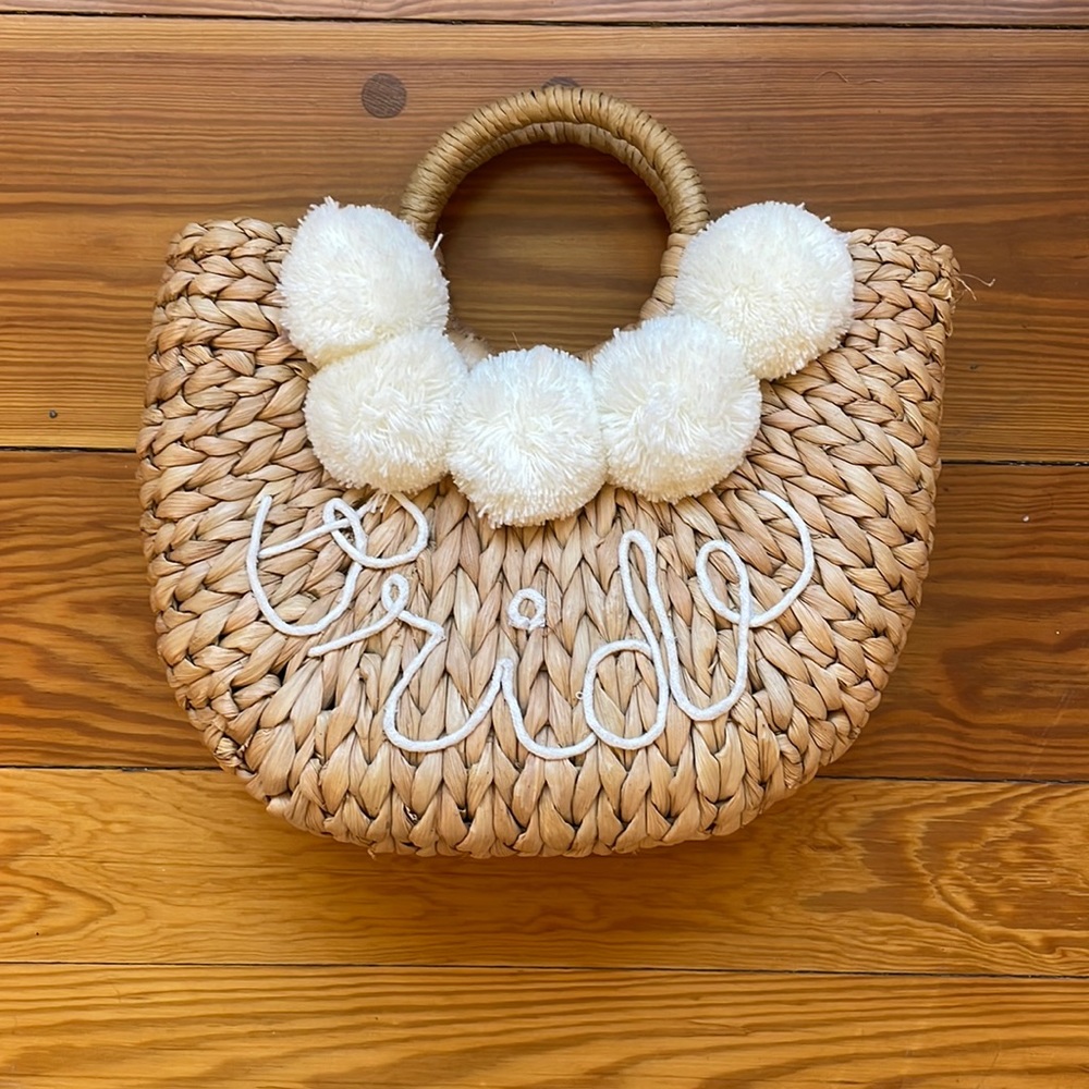 Bride beach bag